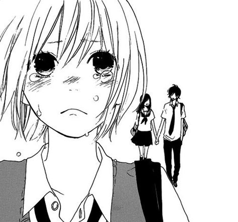 Jealous Of You, Manga Girl, Short Hair, It Hurts, Romance, Signs, Tumblr, Anime