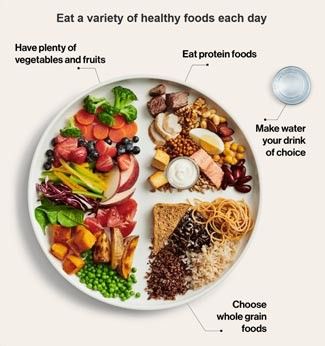 Eat plenty of vegetables and fruits, whole grain foods and protein foods. Choose protein foods that come from plants more often. Canada Food Guide, Pasti Fit, Whole Grain Foods, Canada Food, Canadian Food, Food Charts, Functional Food, Healthy Lifestyle Food, Food Diet