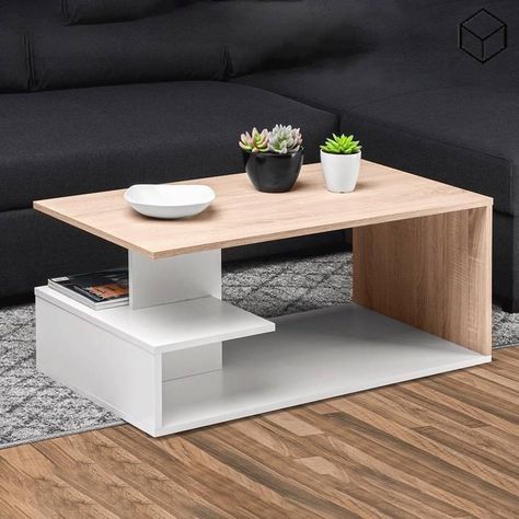 White Coffee Table Modern, Centre Table Design, Centre Table Living Room, Meja Sofa, Cheap Coffee Table, Tea Table Design, Coffee Table Pictures, Coffee Table Design Modern, Center Table Living Room