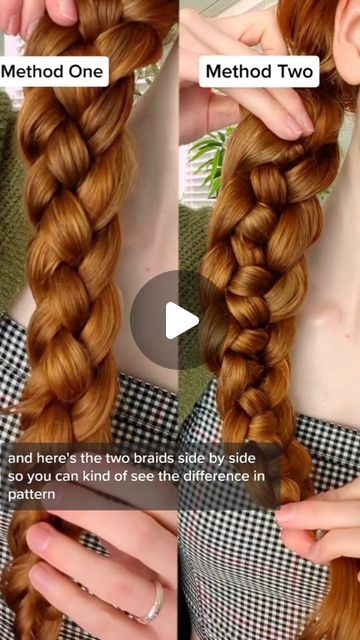 Ryan Terhune on Instagram: "How to do 2 versions of the 4 strand braid 🥰 #hairtutorial #braid #braidtutorial #4strandbraid #braiding #hairstyles" How To 5 Strand Braid, Easy Braided Hairstyles Medium Hair, 4 Strand French Braid, How To Braid 4 Strands, 4 Strand Round Braid Tutorial, Midevil Braided Hairstyles, How To Do A 4 Strand Braid, How To Do A Four Strand Braid, Medieval Braided Hairstyles