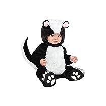 Baby Skunk Costume, Skunk Costume, Baby Skunk, Lamb Costume, Infant Costume, Baby Skunks, Pink Tights, Halloween Baby, Halloween Cartoons