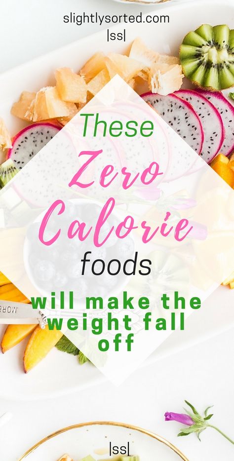 Zero calories foods to help you lose weight - really? Yes, really! This post explains why some foods are referred to as zero calorie foods, and how they can help you to lose weight fast. There's a list of 20 zero calorie foods for quick reference which is handy. Very useful info here! Zero Calorie Foods, Best Diet Foods, Healthy Eating Diets, Baking Soda Beauty Uses, Best Fat Burning Foods, Low Carb Diet Recipes, Best Diet Plan, Low Fat Diets, Zero Calories