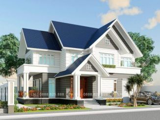 This single-storey house design is budget-friendly yet cozy and chic - Cool House Concepts Blue Metal Roof Houses Color Combos, Metal Roof Houses Color Combos, Metal Roof Houses, Triangle House, Cool House, House Plans Mansion, Exterior House Paint Color Combinations, Blue Roof, Best Modern House Design