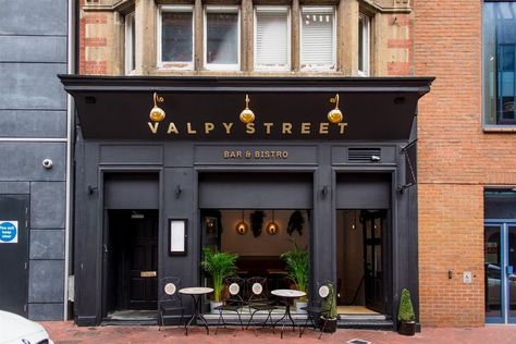 Valpy Street Bar & Bistro | restaurants, bars, restaurant design, bar design, interior design, cafe Coffee Showroom, Small Restaurant Ideas, Bistro Interior Design, Interior Design Cafe, Bistro Interior, Boutique Store Displays, Architect Project, Restaurant Facade, Storefront Signage