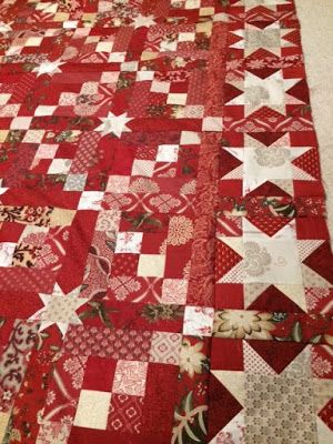 Mother Patchwork: Gerri Robinson pattern Red Quilts Ideas, French General Quilts, French General Fabric, I Am A Winner, Colchas Quilting, Patchwork Art, Two Color Quilts, White Quilts, Red And White Quilts