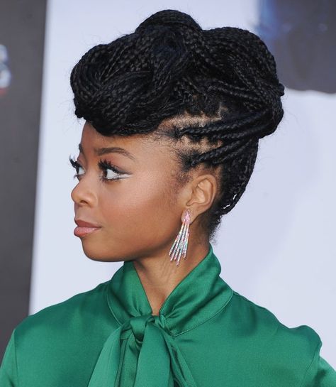 Celebrity Braids, Brown Ombre Hair Color, Skai Jackson, Chanel Iman, Long Box Braids, Braids Hairstyles Pictures, Cool Braid Hairstyles, Box Braids Styling, Cool Braids