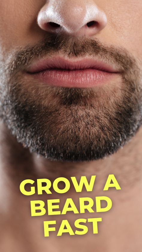 Longing for a luscious beard that turns everybody’s heads? If you’re worried that your five o’clock shadow lacks some definition, we’ve got you covered. This complete guide will look at why you can’t grow a beard and how to make facial hair grow faster naturally. Grow Beard Faster, Growing Facial Hair, Grow A Beard, Diy Beard, Facial Hair Growth, Long Hair Beard, Hair Grow Faster, Older Mens Fashion, Thick Beard