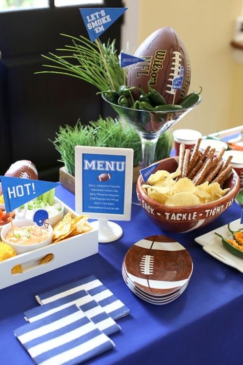 Super Bowl Drinking Game, 49ers Birthday Party, Football Viewing Party, Nfl Party, Football Treats, Tailgate Ideas, Tailgating Ideas, Football Banquet, Football Party Foods