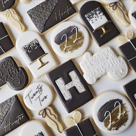 23 Birthday Cookies, Men Birthday Cookies, Men’s Birthday Cookies, Man Birthday Cookies, Happy Birthday Cookies For Men, Birthday Cookies For Men, Bachelor Party Cookies, 21st Birthday Boy, Birthday Biscuits