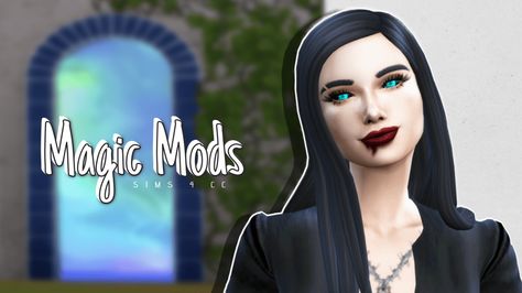 Sims 4 Spell Caster Cc, Sims 4 Realm Of Magic, Black Witchcraft, Sims 4 Cas Mods, Witch Coven, Sims 4 Anime, Cottage Witch, Sims 5, Free Sims 4