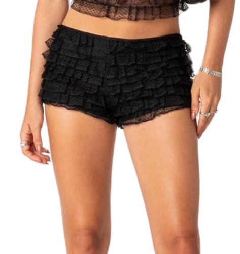 PRICES MAY VARY. Material: Polyester blend. Maid ruffle layered shorts pants, Y2k lace shorts, skin friendly and breathable, lightweight, super soft and comfortable to wear. Ruffles boyshort panties, pleated lounge pants. Feature: Frilly lace ruffle bloomers, Ruffle pumpkin pants shorts, lace safety shorts under pants, vintage Victorian bloomers, girls bodycon short pants, midi rise with elastic waistband, layer lace, bowknot trim, ruffled elastic shorts. Style: Lace frill mini short pants, tier 2000s Pants, Pumpkin Pants, Kawaii Shorts, Cottage Coquette, Coquette Y2k, Bloomers Shorts, Lace Decor, Shorts Women, Ruffle Shorts