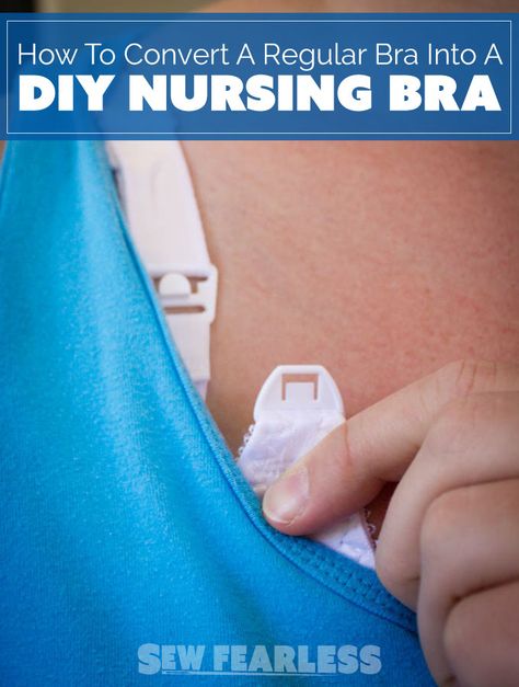 how to convert a regular bra into a DIY nursing bra. A beginner sewer could do this!!! Pumping Bra Diy, Diy Nursing Bras, Diy Nursing Clothes, Beginner Sewer, Diy Maternity Clothes, Maternity Patterns, Diy Nursing, Maternity Nursing Clothes, Diy Bra