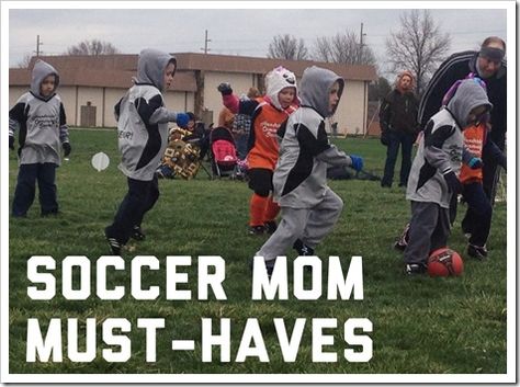 Must-Haves for Soccer Moms Plays For Kids, Mom Must Haves, Mom Organization, Soccer Essentials, Soccer Moms, Soccer Practice, Soccer Drills, Soccer Life, Team Mom