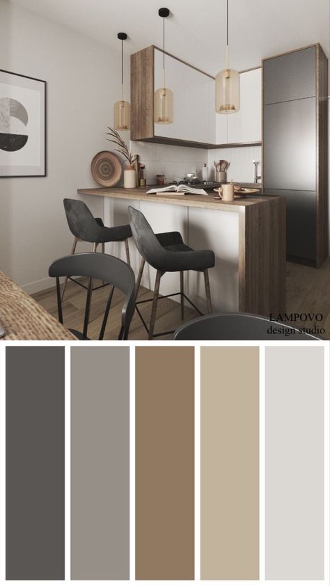 House Color Schemes Interior, Color Palette Interior Design, Color Palette Living Room, Interior House Colors, House Color Palettes, Casa Country, Interior Color Schemes, House Color Schemes, 아파트 인테리어