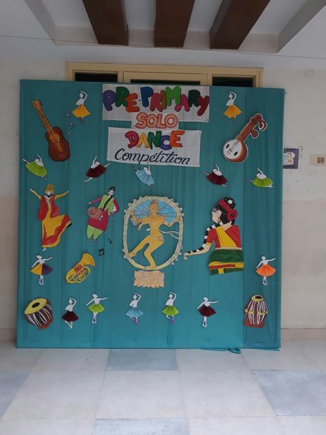 Dance competition Vijaya Lakshmi, Fancy Dress Competition, Drawing Competition, Dance Themes, School Cartoon, Preschool Art Activities, Board Decoration, Class Decoration, Folk Dance