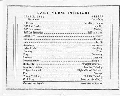 Daily Moral Inventory 12 Step Worksheets, Moral Inventory, 12 Steps Recovery, Relapse Prevention, Celebrate Recovery, My Wallet, Classroom Tools, Recovery Quotes, Therapy Worksheets