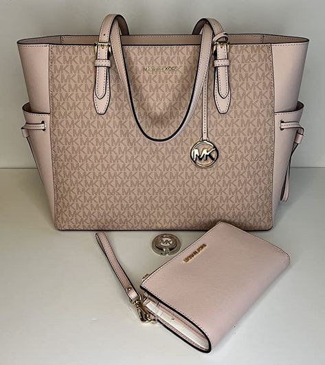 Michael Kors MICHAEL Michel Kors Gilly Large Drawstring Travel Tote bundled with Double Zip Wristlet Purse Hook Purse Hook, Wristlet Purse, Pink Purse, Sell On Amazon, Travel Tote, Purses Michael Kors, Shoe Jewelry, Shoe Accessories, Michael Kors