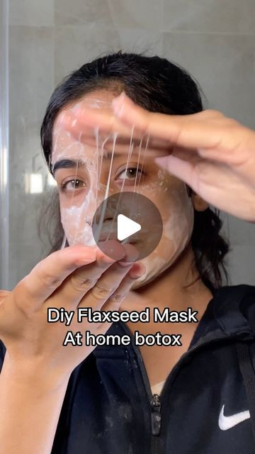 Bisma Faraz on Instagram: "This mask is a game changer!!! If you are in your 20’s you need to try this ASAP! Following are the ingredients 2 tbsp of flax seeds ( key ingredient Flaxseed is rich in omega-3 fatty acids, antioxidants, and fibre, which can help reduce inflammation and promote healthy skin ) 1 tbsp rice flour ( help prevent skin aging, reduce the harmful effects of UV rays, promote skin lightening ) #skin #skinfood #naturalskincare #skinglow #explore #healthyskin #loveyourskin #explorepage #skincare" Flax Seed Benefits Skin, Flax Seeds For Skin, Rice Flour For Skin Lightening, Flax Seed For Skin, Flaxseed And Rice Hair Mask, Rice And Flax Seed Face Mask, Flax Seed Mask, Flax Seed Face Mask, Flaxseed Face Mask