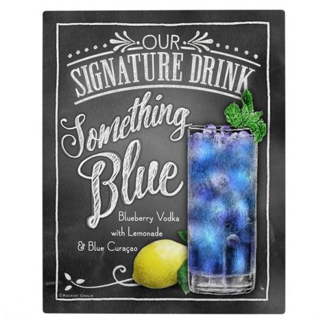 Sunflower Wedding Centerpieces, Vodka Blue, Wedding Alcohol, Blueberry Vodka, Signature Drink Sign, Wedding Signature Drinks, Shots Alcohol, Blue Drinks, Colorful Drinks