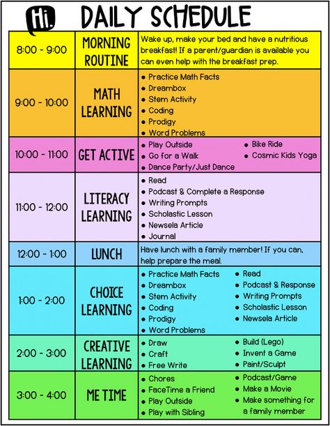 Homeschool Schedule Ideas, Schedule Ideas, Digital Learning Classroom, Planning School, Virtual Teaching, Preschool Schedule, Homeschool Education, Kids Schedule, Virtual Classroom