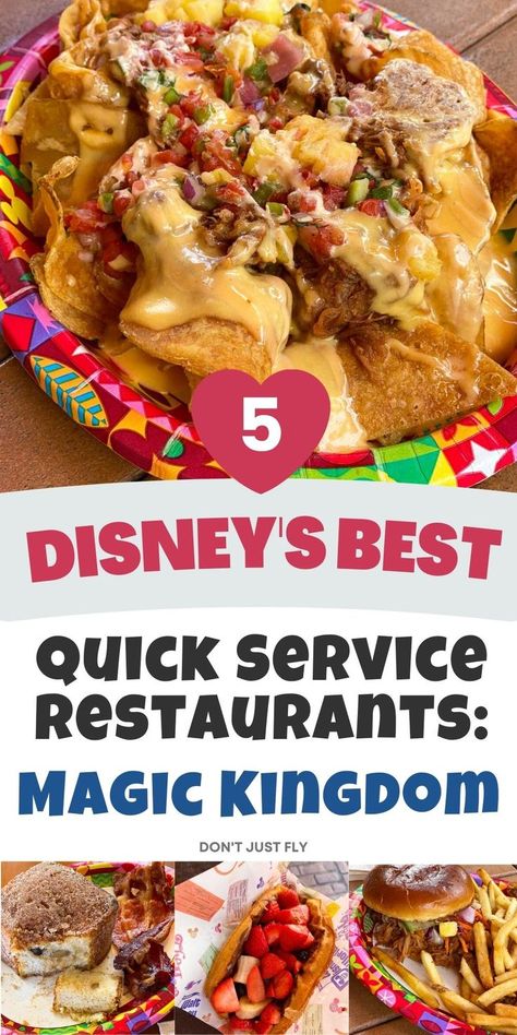 Magic Kingdom Quick Service, Disney Dessert Recipes, Best Disney World Food, Magic Kingdom Restaurants, Magic Kingdom Dining, Magic Kingdom Food, Disney Inspired Food, Trip To Disney World, Quick Service Restaurant