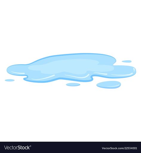 Water Puddle, Corporate Website Design, Poddle, Primary Science, Billboard Design, Vector Cartoon, Design Research, Cartoon Style, Transparent Png