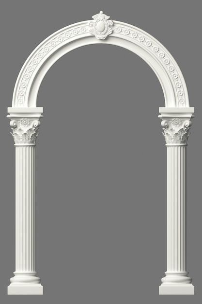 Classic House Interior Design, Corinthian Columns, Islamic Design Pattern, White Arch, Wedding Caricature, Dark Castle, Corinthian Column, Roman Columns, Shadow Video