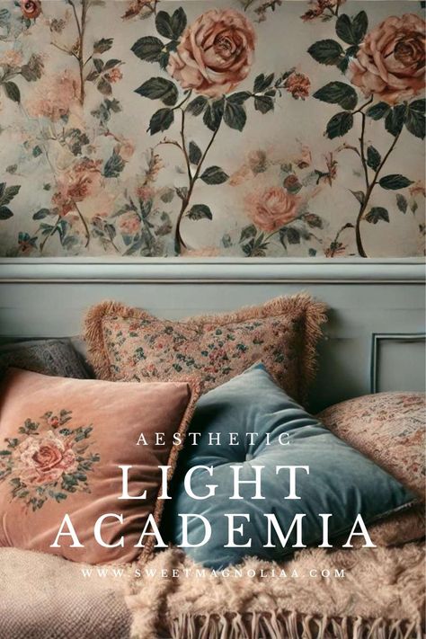 🌟 Step back in time with our latest video! Dive into the Vintage Inspired Light Academia Aesthetic 📚✨. Discover over 100 enchanting ideas to transform your space into a scholarly paradise.  #lightacademia #interiordesign #homedecor Light Acadamia Rooms, Soft Vintage Aesthetic Room, Light Academia Bedroom Aesthetic, Cottage Academia Aesthetic, Light Academia Aesthetic Bedroom, Light Academia Home, Academia Room Aesthetic, Academia Bedroom Aesthetic, Light Academia Living Room