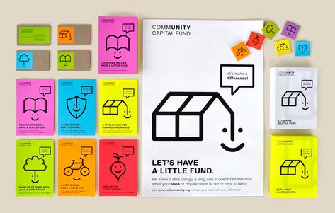 Community Capital Fund on Behance Charity Branding, Green Branding, Crowd Funding, Identity Design Inspiration, Projects Design, Graphic Design Agency, Non Profit Organization, Kids App, Business Cards Creative