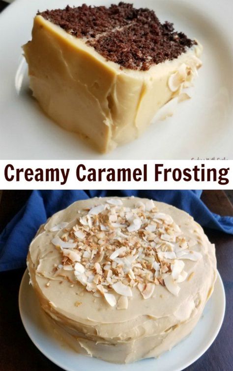 This creamy caramel frosting comes together really easily and starts with a can of sweetened condensed milk to make it extra special. It is a great way to make a caramel frosting for your favorite cakes! Caramel Sweetened Condensed Milk, Sweetened Condensed Milk Frosting, Condensed Milk Frosting, Milk Frosting, Frost Cupcakes, Sweetened Condensed Milk Recipes, Blogger Ideas, Creamy Frosting, Future Chef