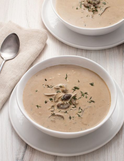 Sherry Mushrooms, Mushroom Soup With Sherry, Mushroom Bisque, Hungarian Mushroom Soup, Modern Recipes, Bisque Soup, Parsnip Soup, Kitchen Traditional, Potato Leek Soup