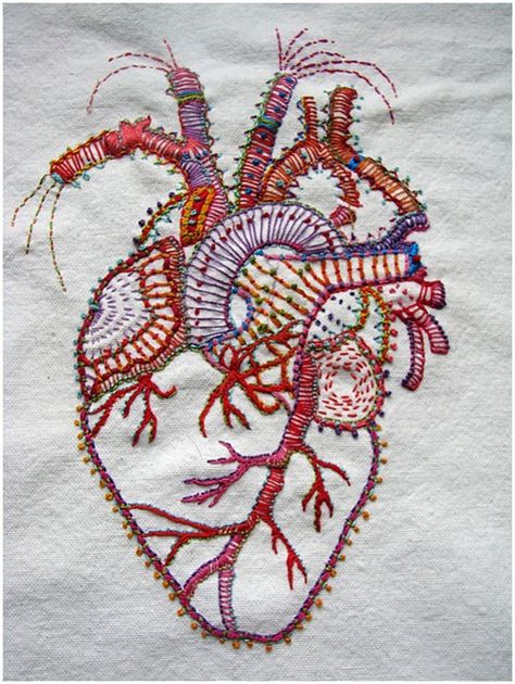 Mexican Embroidery, Diy Broderie, Embroidered Heart, Art Textile, Embroidery Inspiration, Diy Embroidery, Embroidery And Stitching, Digital Embroidery, Embroidery Projects