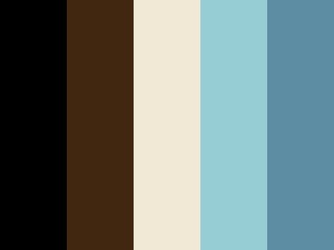 White Brown Blue Aesthetic, Blue And Brown Aesthetic Outfit, Grey Brown Color Palette, Blue And Brown Color Palette, Black Color Scheme, Brown And Blue Living Room, Beige Color Scheme, Brown Living Room Decor, Color Schemes Design