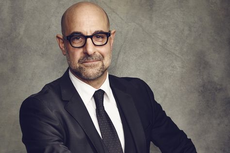 Stanley Tucci 2017: Haircut, Beard, Eyes, Weight, Measurements ... Bald Party, Stanley Tucci Style, Stanley Tucci Movies, Bald Actors, Frank Nitti, Julie Julia, Character Photography, Gq Awards, Lovely Bones