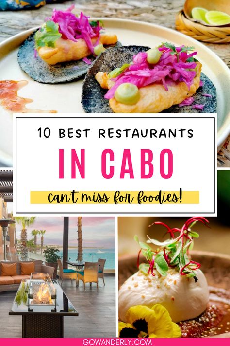 Discover the best restaurants in Cabo with options for authentic Mexican food and breathtaking views. Perfect for your Cabo vacation. Cabo San Lucas Itinerary, Best Restaurants In Cabo San Lucas, What To Do In Cabo San Lucas, Things To Do In Cabo San Lucas, Cabo San Lucas Nightlife, Cabo Restaurants, Cabo San Lucas Restaurants, Taco Place, Tuna Ceviche