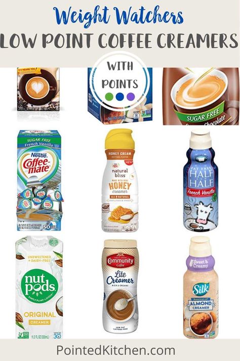 0 Points Weight Watchers Food, Weight Watcher Coffee Drinks, Zero Point Coffee Creamer, Ww Coffee Creamer, Weight Watchers Coffee, Ww 2023, Sugar Free Creamer, Weight Watchers Pancakes, Point Coffee