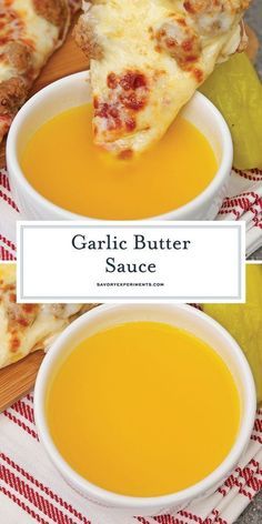 Garlic Sauce For Pizza, Garlic Butter Sauce Recipe, Sauce For Pizza, Flavored Butter Recipes, Butter Recipes Homemade, Make Garlic Butter, Resep Pizza, Homemade Garlic Butter, Garlic Sauce Recipe