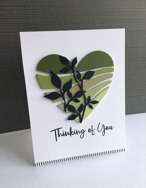 Paint Chip Cards, House Frame, Card Embossing, 3d House, Cricut Cards, Making Greeting Cards, Craft Art, Encouragement Cards, Heart Cards