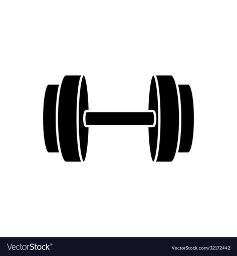 Gym Symbol, Weight Icon, Strength Icon, Gym Icon, Training Logo, Fitness Park, Barbell Workout, Fitness Icon, Heavy Weight Lifting