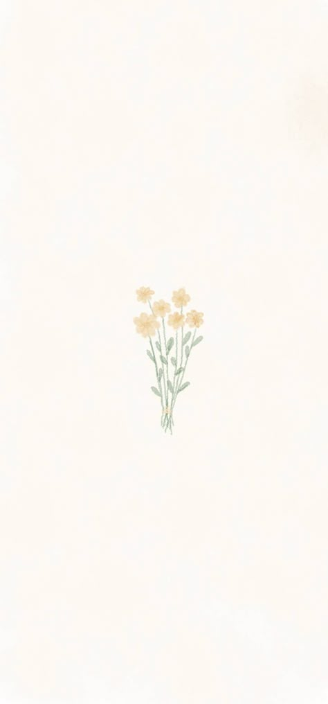 Spring Backgrounds Iphone Aesthetic, Simple Flower Wallpaper Aesthetic, Plain Wallpaper With Quotes, Flower Simple Background, Cute Calming Wallpapers, Neutral Phone Backgrounds Aesthetic, Asethic Ipad Wallpaper, Cute Wallpaper Backgrounds Simple, Pretty Plain Backgrounds