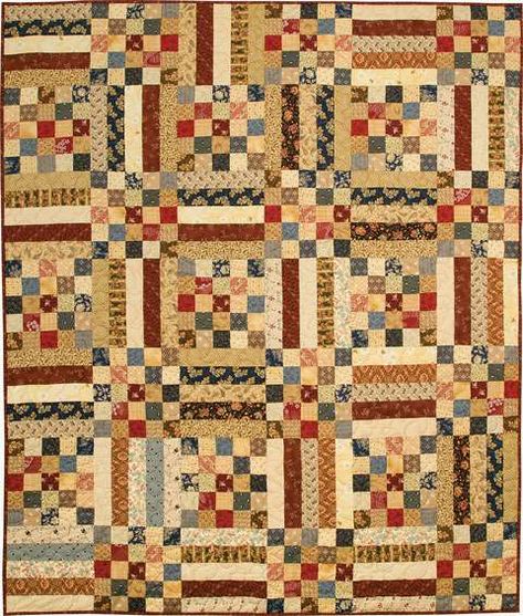 16 Patch Quilt, Reproduction Quilts, Vintage Quilts Patterns, Postage Stamp Quilt, Primitive Quilts, Scrappy Quilt Patterns, Quilt Patchwork, Country Quilts, Patriotic Quilts