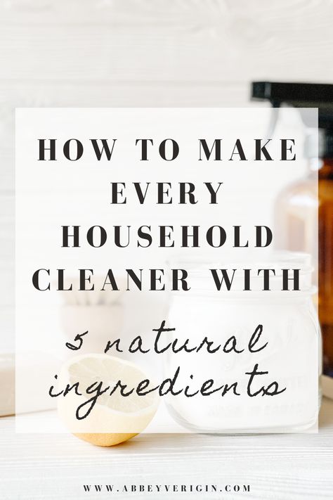 lemon jar of baking soda and amber spray bottle behind natural cleaning text pinterest graphic Diy Dishwasher Soap, Natural House Cleaners, Cleaning With Essential Oils, Diy All Purpose Cleaner, All Natural Cleaning Products, Natural Cleaning Supplies, Natural Cleaning Products Diy, Diy Household Cleaners, Nontoxic Cleaning