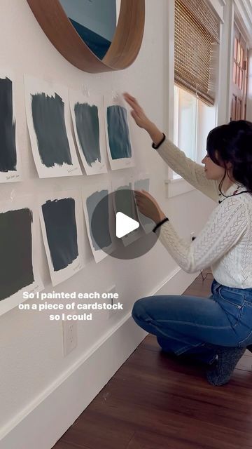 Mia Volk on Instagram: "time to choose paint for my Romantasy / English cottage home design! These are my absolute favorite blue and green paint colors! Do we go dark and moody, or lighter and cottagey? Let me know your favorite shade 1-4. Benjamin Moore had a paint sample sale and I may have gone a bit crazy #nerdcore #nerdcorehomeseries #homedecor #decorideas #homestyle #homereno #cottagecore #darkacademia #victorianaesthetic #greenpaint #bluepaint #paintcolors #darkandmoody" Agean Teal Bm, Sw Blue Green Paint Colors, Moody Blue Green Paint Colors, Cottage Home Design, Moody Cottage, Blue Green Paints, Paint Sample, Victorian Aesthetic, Green Paint Colors