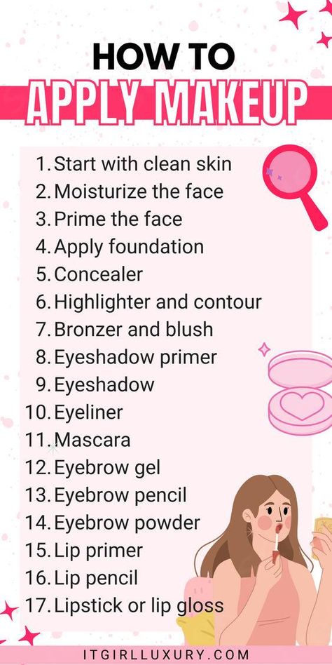 Get the perfect look every time! Learn how to apply makeup step by step for beginners. Achieve flawless beauty effortlessly. how to apply makeup chart | how to apply makeup primer | how to apply makeup on face | how to apply makeup step by step like a professional | how to apply makeup properly | how to look perfect all the time | how to look perfect in photos
 ... daha fazla Makeup Order, Makeup Brushes Guide, Face Charts, Make Up Tutorials, Learn Makeup, Beginners Eye Makeup, Simple Makeup Tips, Makeup Face Charts, Makeup Artist Tips