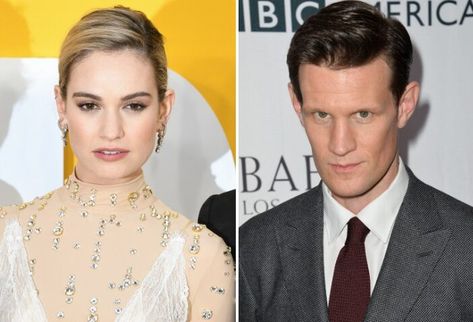 Lily James And Matt Smith's Complicated Relationship Timeline Lily James Matt Smith, Matt Smith Lily James, Lilly James, Captain America Star, Dominic West, Relationship Timeline, Complicated Relationship, Lily James, Letting Go Of Him