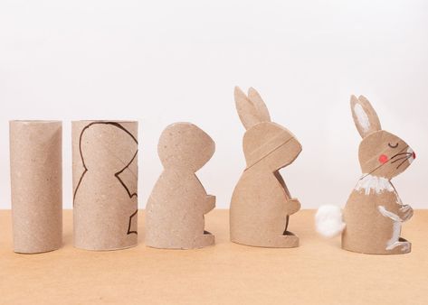 Easter Bunny Craft, Bunny Craft, Toilet Paper Crafts, Easter Bunny Crafts, Toilet Paper Roll Crafts, Paper Roll Crafts, Bunny Crafts, Toilet Paper Roll, Childrens Crafts