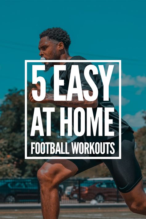 Nfl Workouts Training, Football Workouts Training At Home, Football Workouts Training Strength, Quarterback Workout, Football Workouts At Home, Football Training Program, Football Workouts Training, Cheerleading Workouts, Agility Workouts