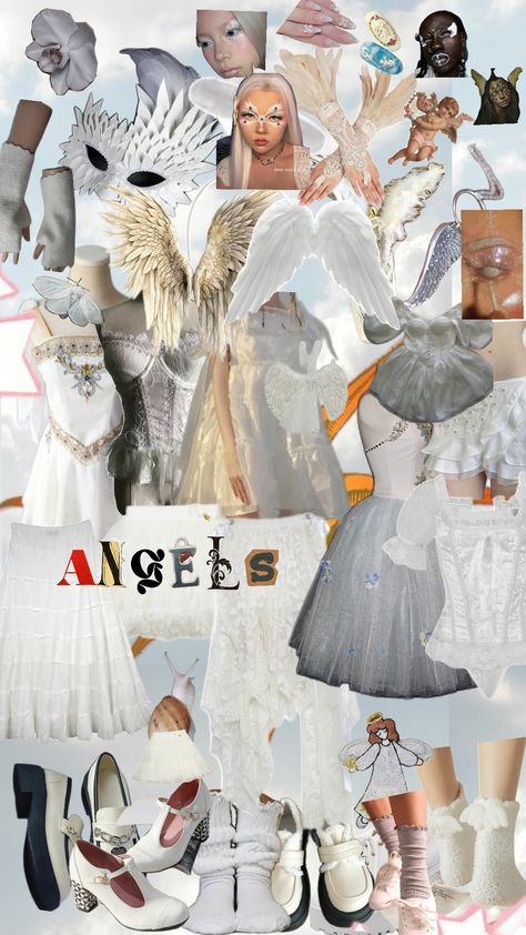 #halloween #costume #angel Angel Coustems Ideas, Cherub Halloween Costume, Vintage Angel Costume, Halloween Costume Collage, Biblical Angel Costume, Seraphim Costume, Biblically Accurate Angel Costume, Angel Costume Aesthetic, Angel For Halloween