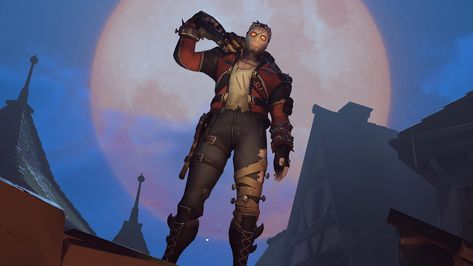 ArtStation - Overwatch Skin - Slasher: 76 , Airborn Studios Slasher 76, Overwatch Halloween, Shimada Brothers, Jack Morrison, Soldier 76, Body Base, Overwatch Fan Art, Blizzard Entertainment, Horror Characters