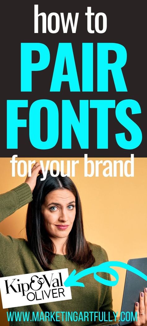 Tips and ideas for how to pair fonts for your brand! Includes examples and info about why certain font combinations work well together. Beyond just serifs and san serifs, more about how fonts work to represent your business and branding. How To Pair Fonts, Business Logo Fonts, Font Psychology, Sign Fonts, Clean Fonts, Business Fonts, Instagram Font, Color Pairs, Font Combos